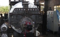 Oil fired steam boilers